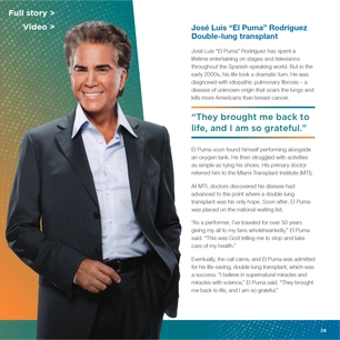 Miami Transplant Institute - The Miracle of Transplantation — page 25