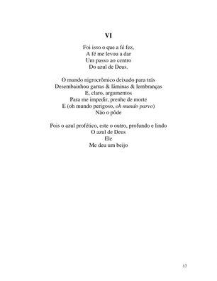 A Blindagem Azul - Poemas - Sammis Reachers — page 17
