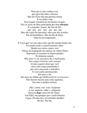 A Blindagem Azul - Poemas - Sammis Reachers — page 22