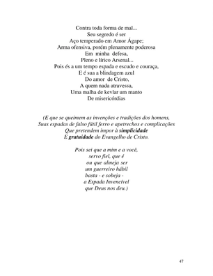A Blindagem Azul - Poemas - Sammis Reachers — page 47