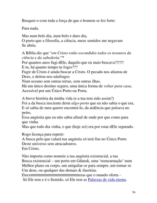 A Blindagem Azul - Poemas - Sammis Reachers — page 56
