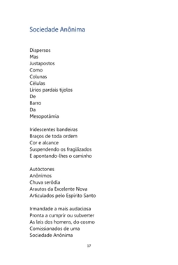 Versos do Ide - Poemas Missionários — page 17