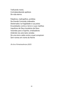 Versos do Ide - Poemas Missionários — page 18