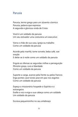 Versos do Ide - Poemas Missionários — page 21