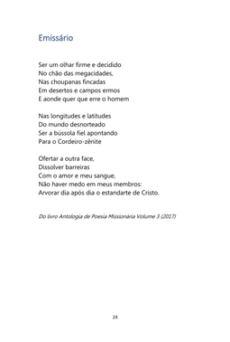Versos do Ide - Poemas Missionários — page 24