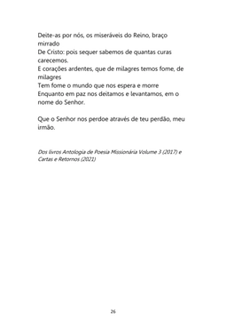 Versos do Ide - Poemas Missionários — page 26