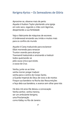 Versos do Ide - Poemas Missionários — page 27