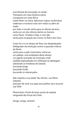 Versos do Ide - Poemas Missionários — page 28