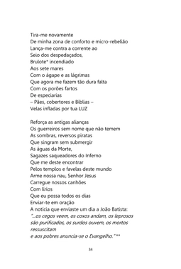 Versos do Ide - Poemas Missionários — page 34