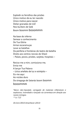 Versos do Ide - Poemas Missionários — page 35