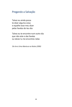 Versos do Ide - Poemas Missionários — page 44