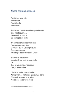 Versos do Ide - Poemas Missionários — page 7