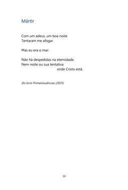 Versos do Ide - Poemas Missionários — page 10