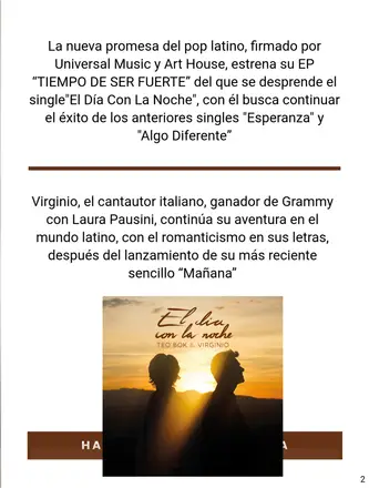 El Día con la Noche - Teo Bok & Virginio — page 3