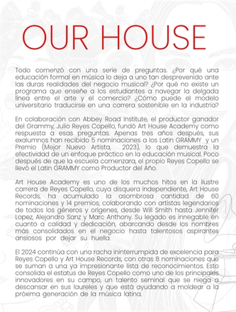ART HOUSE: Latin GRAMMY 2024 — page 2