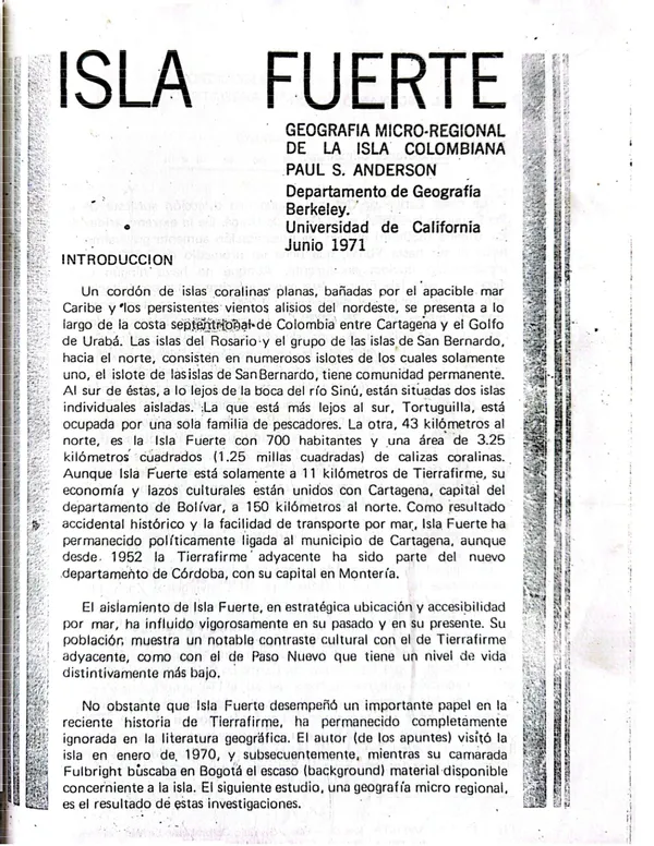 Microregional de Isla Fuerte