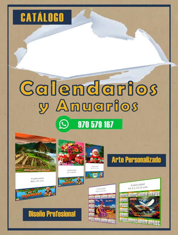 Muestrario calendarios