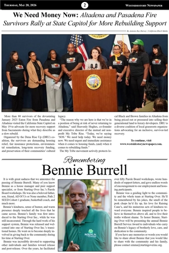 Thursday May 28, 2026 | Vol 40 No. 11 — page 2