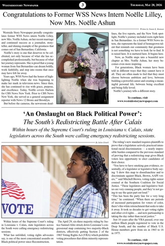 Thursday May 28, 2026 | Vol 40 No. 11 — page 3