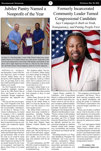 Thursday May 28, 2026 | Vol 40 No. 11 — page 7