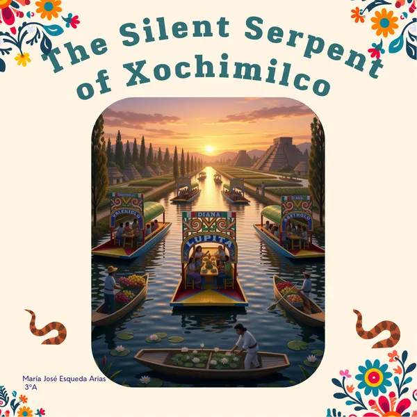 The Silent Serpent Of Xochimilco