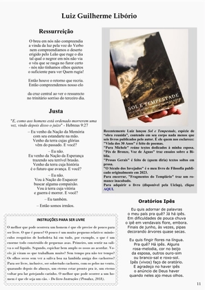 Revista Amplitude n.5 - Revista Cristã de Literatura e Artes — page 11