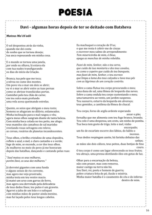 Revista Amplitude n.5 - Revista Cristã de Literatura e Artes — page 16