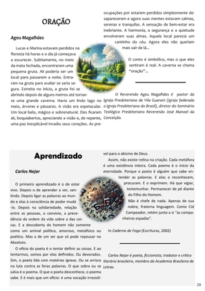 Revista Amplitude n.5 - Revista Cristã de Literatura e Artes — page 20