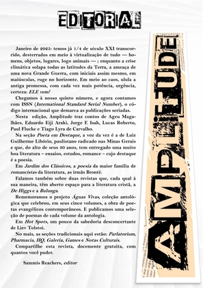 Revista Amplitude n.5 - Revista Cristã de Literatura e Artes — page 3