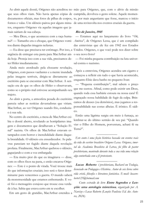 Revista Amplitude n.5 - Revista Cristã de Literatura e Artes — page 25