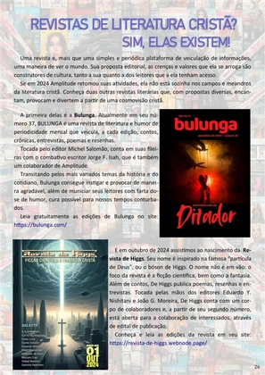 Revista Amplitude n.5 - Revista Cristã de Literatura e Artes — page 26
