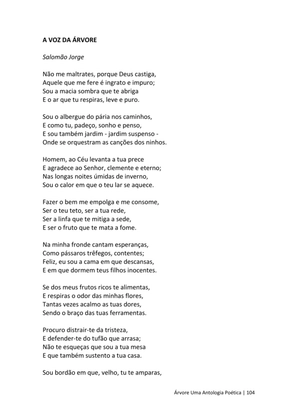 ÁRVORE - Uma Antologia Poética — page 104