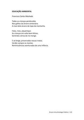 ÁRVORE - Uma Antologia Poética — page 119