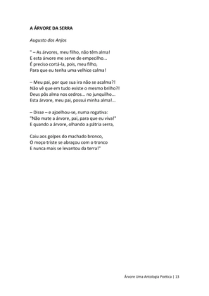 ÁRVORE - Uma Antologia Poética — page 13