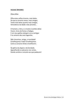 ÁRVORE - Uma Antologia Poética — page 14