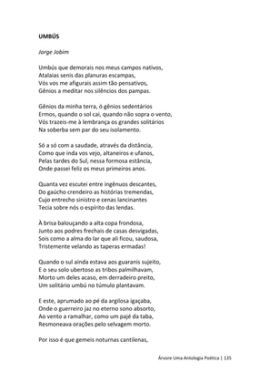 ÁRVORE - Uma Antologia Poética — page 135