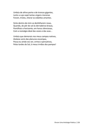 ÁRVORE - Uma Antologia Poética — page 136