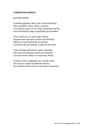 ÁRVORE - Uma Antologia Poética — page 138
