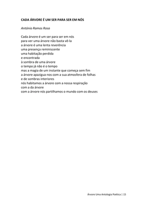 ÁRVORE - Uma Antologia Poética — page 15