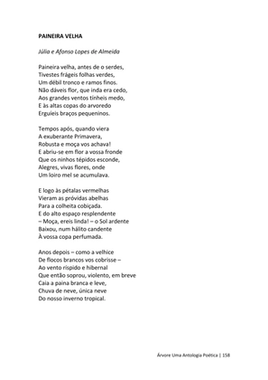 ÁRVORE - Uma Antologia Poética — page 158