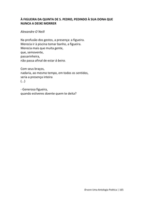 ÁRVORE - Uma Antologia Poética — page 165