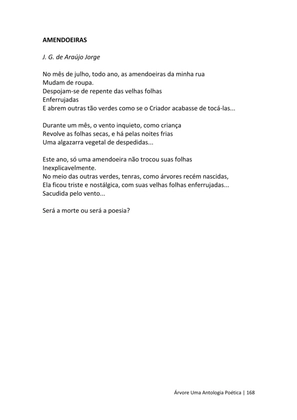 ÁRVORE - Uma Antologia Poética — page 168