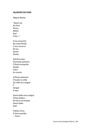 ÁRVORE - Uma Antologia Poética — page 169