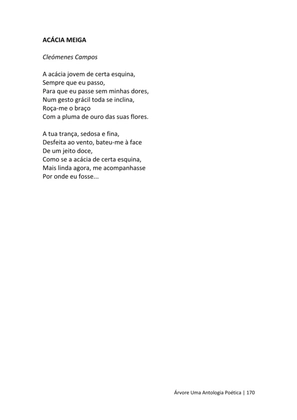 ÁRVORE - Uma Antologia Poética — page 170