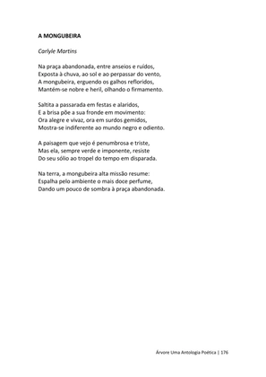 ÁRVORE - Uma Antologia Poética — page 176