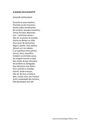 ÁRVORE - Uma Antologia Poética — page 179