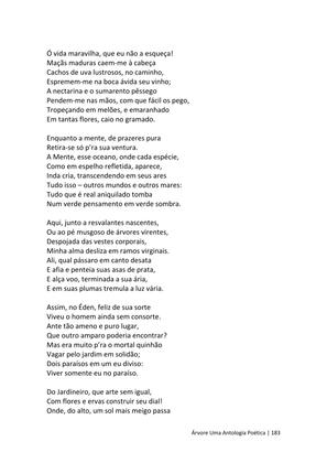 ÁRVORE - Uma Antologia Poética — page 183