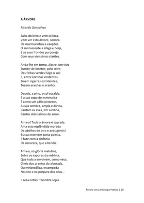 ÁRVORE - Uma Antologia Poética — page 20