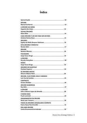 ÁRVORE - Uma Antologia Poética — page 3