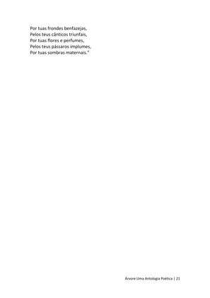 ÁRVORE - Uma Antologia Poética — page 21